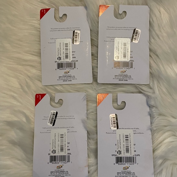 Cable Cord Protectors - 4 Packs - Picture 2 of 4